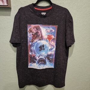 Unisex Universal 80's Movies Compilation T Shirt Size XL